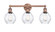 Edison Three Light Bath Vanity in Antique Copper (405|6163WACG362)