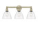 Edison Three Light Bath Vanity in Antique Brass (405|6163WABGBD752)