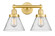 Edison Two Light Bath Vanity in Satin Gold (405|6162WSGG44)