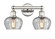 Edison Two Light Bath Vanity in Polished Nickel (405|6162WPNG92)