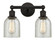 Edison Two Light Bath Vanity in Polished Chrome (405|6162WPCG259)