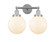 Edison Two Light Bath Vanity in Polished Chrome (405|6162WPCG2018)