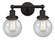 Edison Two Light Bath Vanity in Polished Chrome (405|6162WPCG2016)