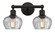 Edison Two Light Bath Vanity in Oil Rubbed Bronze (405|6162WOBG92)
