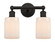 Edison Two Light Bath Vanity in Oil Rubbed Bronze (405|6162WOBG341)
