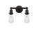 Edison Two Light Bath Vanity in Oil Rubbed Bronze (405|6162WOB)