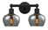Edison Two Light Bath Vanity in Matte Black (405|6162WBKG93)