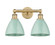 Edison Two Light Bath Vanity in Brushed Brass (405|6162WBBMBD75SF)