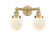 Edison Two Light Bath Vanity in Brushed Brass (405|6162WBBG2016)