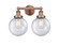 Edison Two Light Bath Vanity in Antique Copper (405|6162WACG2048)
