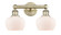 Edison Two Light Bath Vanity in Antique Brass (405|6162WABG91)