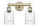 Edison Two Light Bath Vanity in Antique Brass (405|6162WABG342)