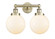 Edison Two Light Bath Vanity in Antique Brass (405|6162WABG2018) Edison Two Light Bath Vanity in Antique Brass (405|6162WABG2018)