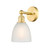Edison One Light Wall Sconce in Satin Gold (405|6161WSGG381)