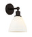 Edison One Light Wall Sconce in Oil Rubbed Bronze (405|6161WOBGBD751)