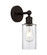 Edison One Light Wall Sconce in Oil Rubbed Bronze (405|6161WOBG802)