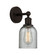 Edison One Light Wall Sconce in Oil Rubbed Bronze (405|6161WOBG257)