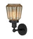 Edison One Light Wall Sconce in Matte Black (405|6161WBKG146)