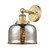 Edison One Light Wall Sconce in Brushed Brass (405|6161WBBG78)