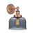 Edison One Light Wall Sconce in Antique Copper (405|6161WACG73)