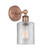 Edison One Light Wall Sconce in Antique Copper (405|6161WACG112)