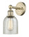 Edison One Light Wall Sconce in Antique Brass (405|6161WABG259)