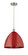 Edison One Light Mini Pendant in Brushed Satin Nickel (405|6161PSNMBD16RD)