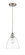 Edison One Light Mini Pendant in Brushed Satin Nickel (405|6161PSNGBD92)