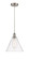 Edison LED Mini Pendant in Brushed Satin Nickel (405|6161PSNGBC122LED)