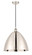 Edison One Light Mini Pendant in Polished Nickel (405|6161PPNMBD16PN)