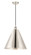 Edison One Light Mini Pendant in Polished Nickel (405|6161PPNMBC16PN)