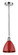 Edison One Light Mini Pendant in Polished Chrome (405|6161PPCMBD75RD)