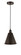 Edison One Light Mini Pendant in Oil Rubbed Bronze (405|6161POBMBC8OB)