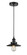 Edison One Light Mini Pendant in Matte Black (405|6161PHBKM6BK)
