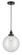 Edison One Light Mini Pendant in Matte Black (405|6161PHBKG20212)