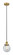 Edison One Light Mini Pendant in Brushed Brass (405|6161PHBBG2046)