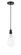 Edison LED Mini Pendant in Matte Black (405|6161PBKBB125LED)