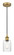 Edison One Light Mini Pendant in Brushed Brass (405|6161PBBG342)