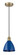 Edison One Light Mini Pendant in Antique Brass (405|6161PABMBD75BL)