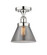 Edison One Light Semi-Flush Mount in Polished Chrome (405|6161FPCG43)