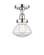 Edison One Light Semi-Flush Mount in Polished Chrome (405|6161FPCG322)