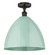 Edison One Light Semi-Flush Mount in Oil Rubbed Bronze (405|6161FOBMBD16SF)