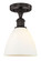Edison One Light Semi-Flush Mount in Oil Rubbed Bronze (405|6161FOBGBD751)