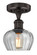 Edison One Light Semi-Flush Mount in Oil Rubbed Bronze (405|6161FOBG92)