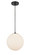 Auralume LED Mini Pendant in Matte Black (405|610BKSDYLED)