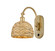 Ballston One Light Swing Arm in Satin Gold (405|5181WSGRBD8NAT)