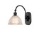 Ballston One Light Wall Sconce in Matte Black (405|5181WBKG422)