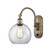 Ballston One Light Swing Arm in Antique Brass (405|5181WABG1228)