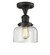 Franklin Restoration One Light Semi-Flush Mount in Oil Rubbed Bronze (405|5171CHOBG72)