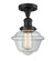 Franklin Restoration LED Semi-Flush Mount in Matte Black (405|5171CHBKG532LED)